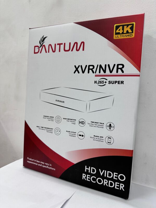 DANTUM 4K XVR / NVR – Powerful Recording, Smart Surveillance